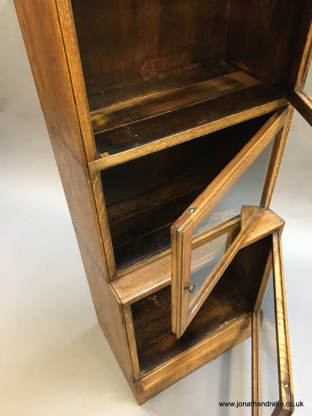 globe wernicke type narrow bookcase View VII