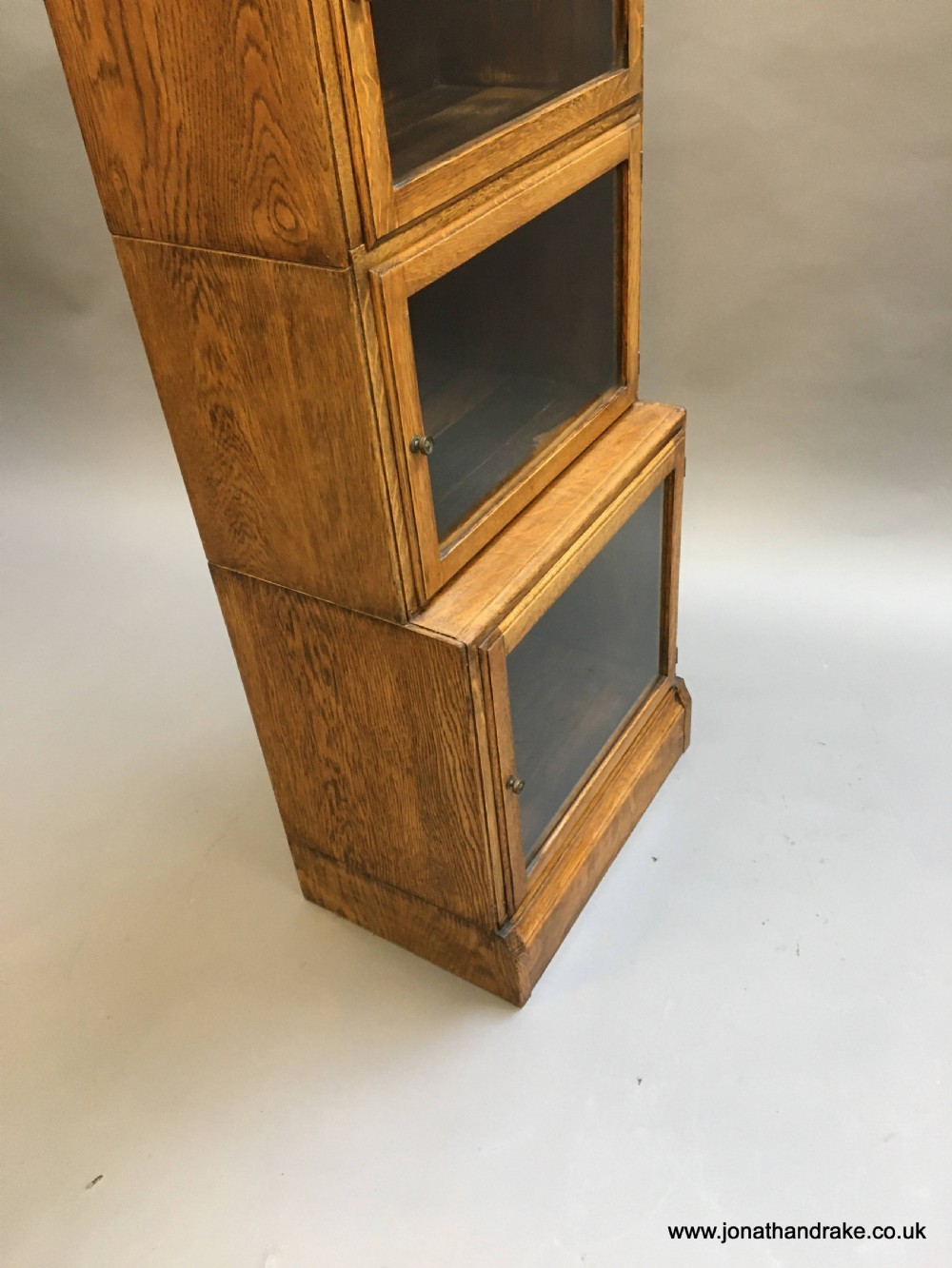 globe wernicke type narrow bookcase View IX