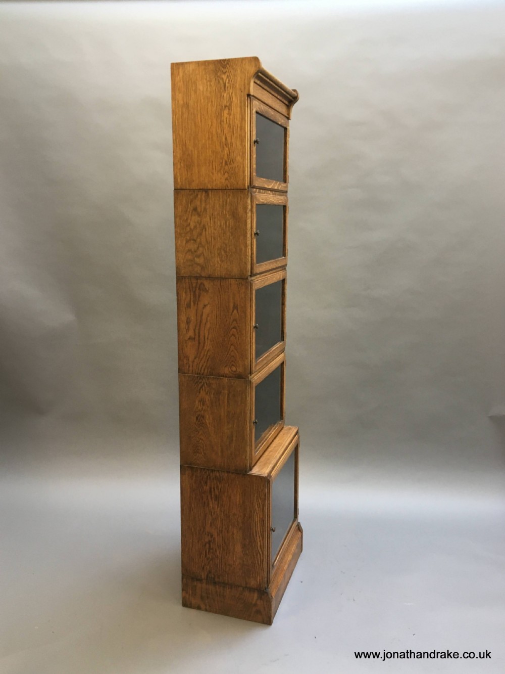 globe wernicke type narrow bookcase View X