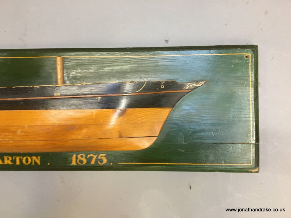 boat builders half block hulls View II