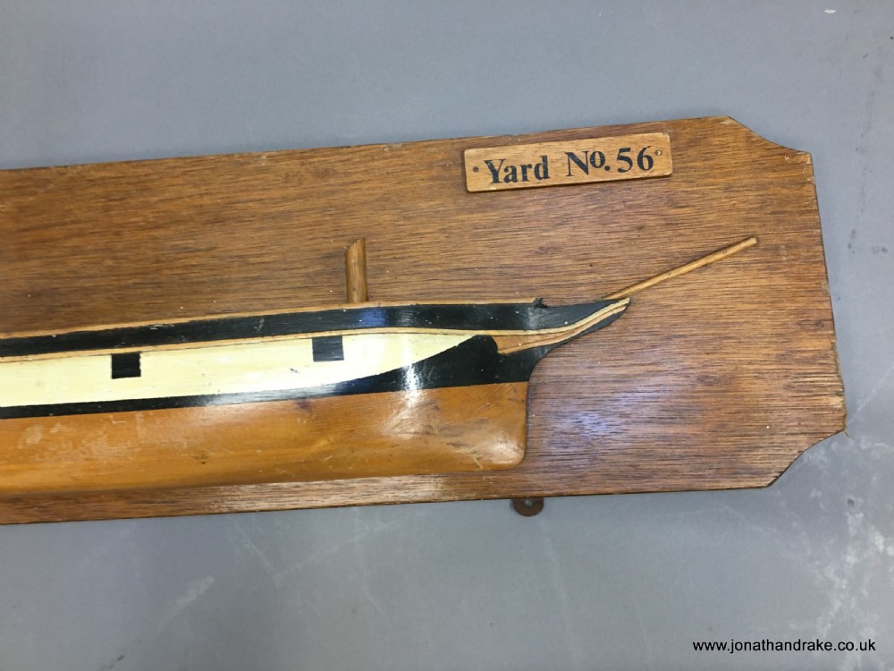 boat builders half block hulls View V