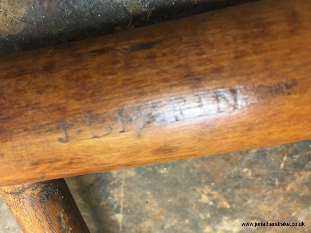 Early C19th country chair, stamped View VII