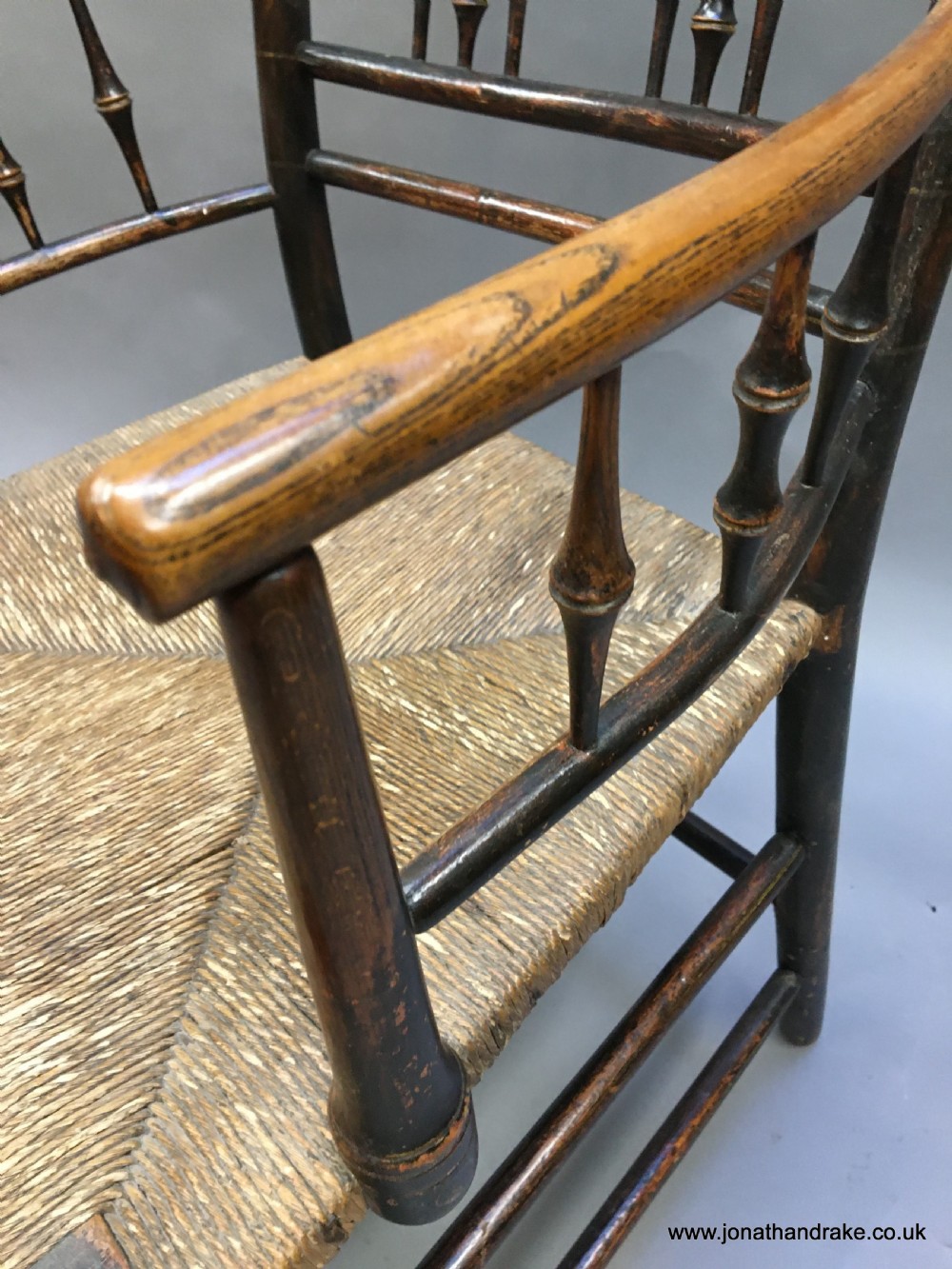 Regency painted Sussex chair View III