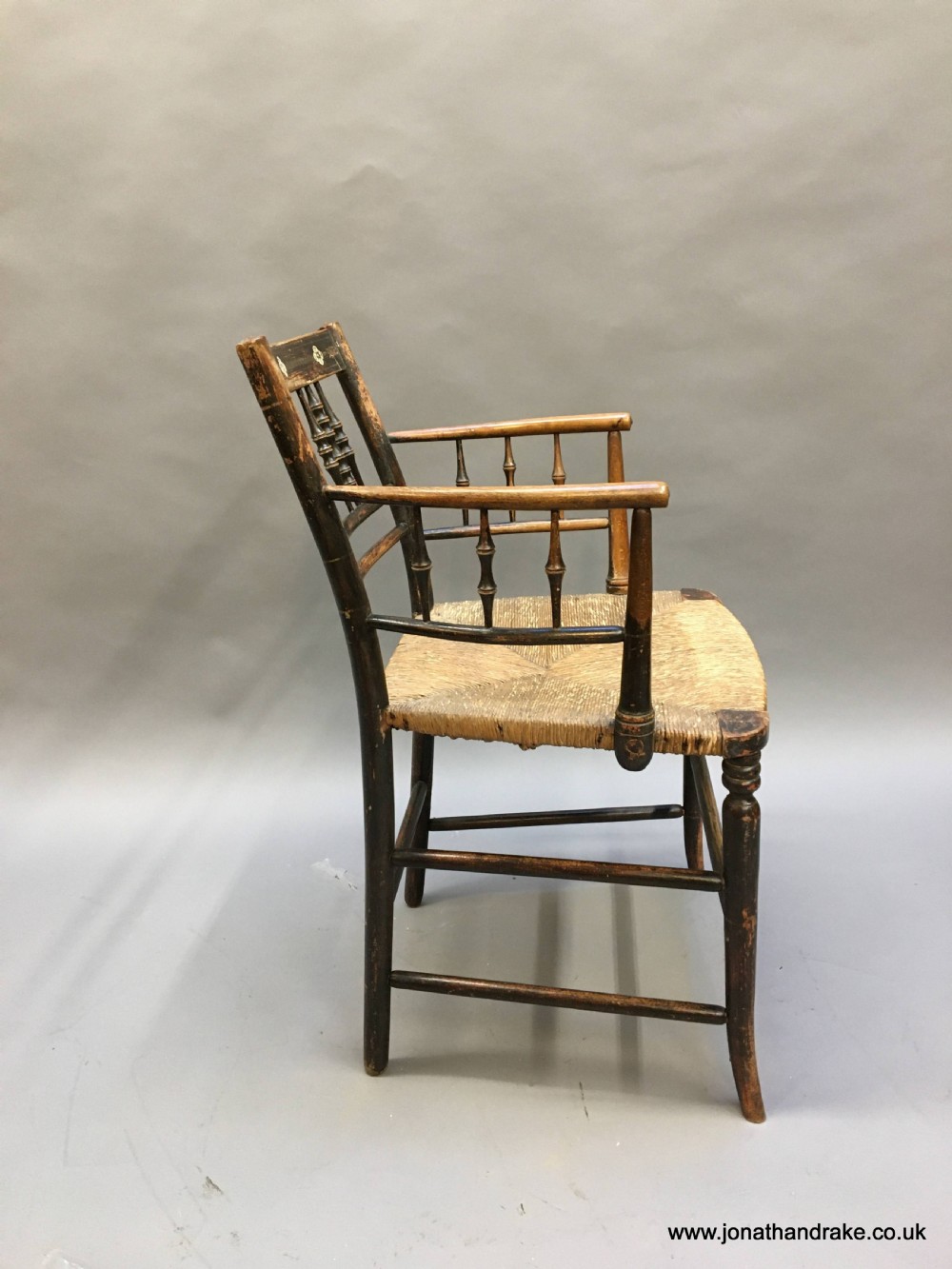 Regency painted Sussex chair View IX