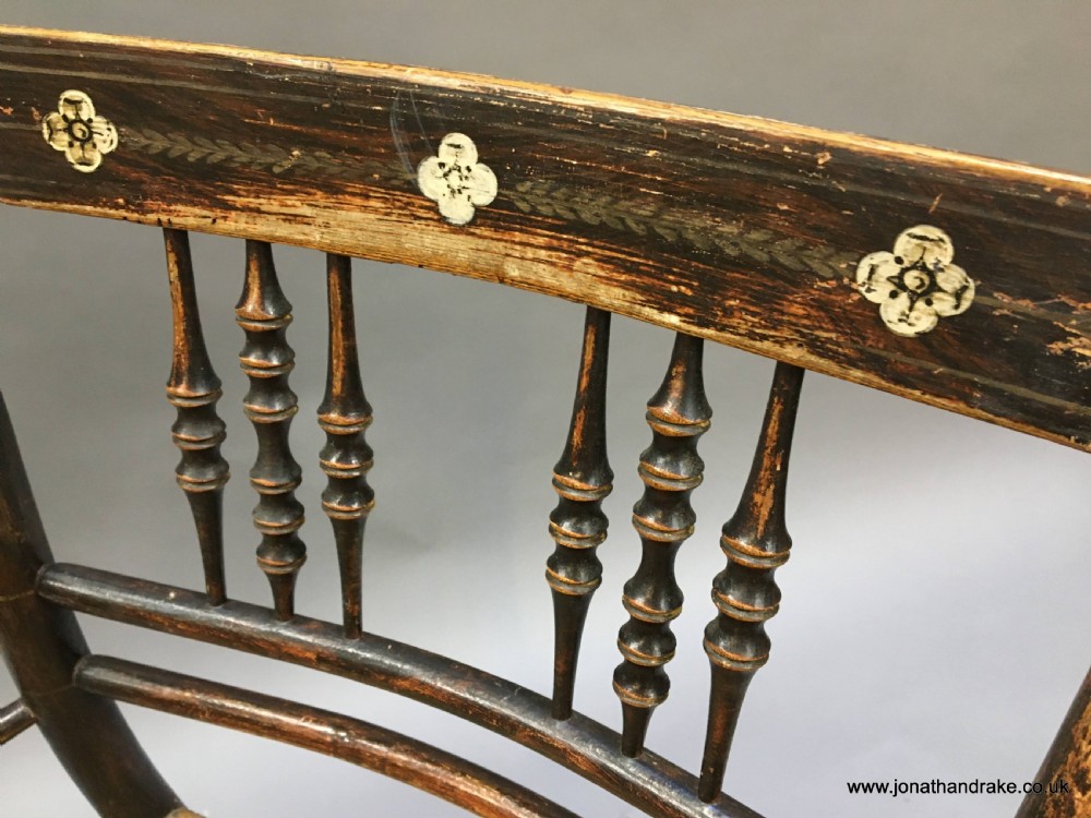 Regency painted Sussex chair View XII