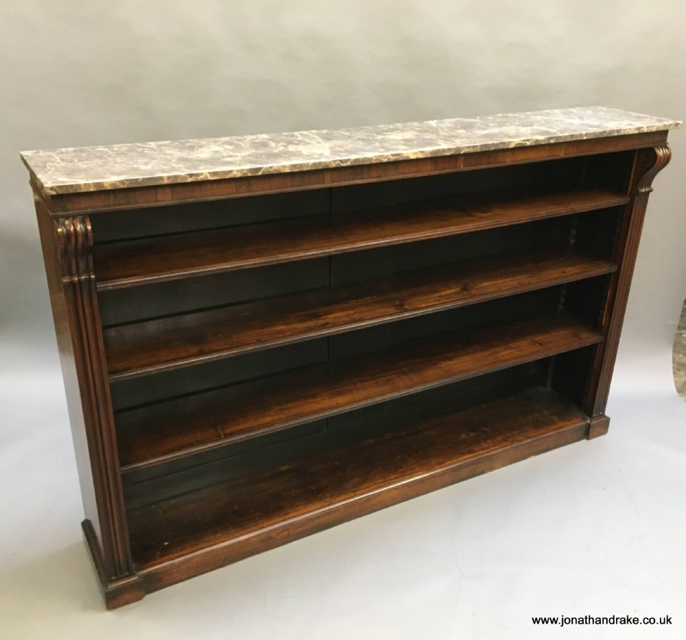 Victorian rosewood bookcase View XIV
