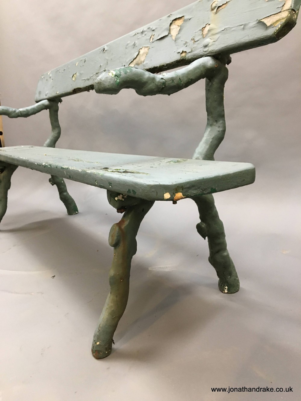 victorian garden bench View II
