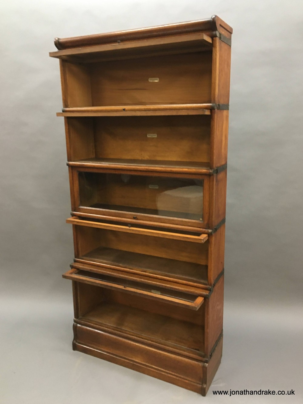 globe wernicke stacking bookcase View III