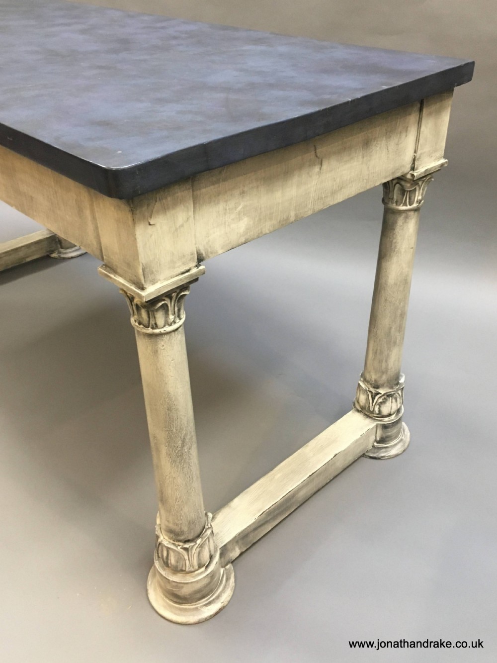 william IV painted console table View II