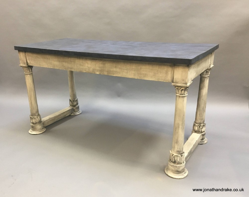 william IV painted console table View IV