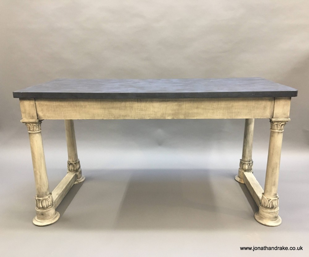 william IV painted console table View VI