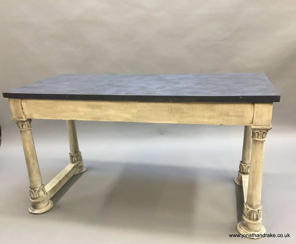 william IV painted console table View VIII