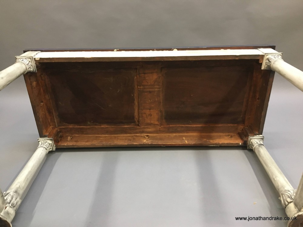 william IV painted console table View IX