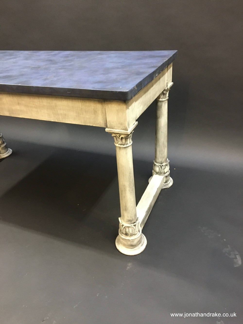 william IV painted console table View XI