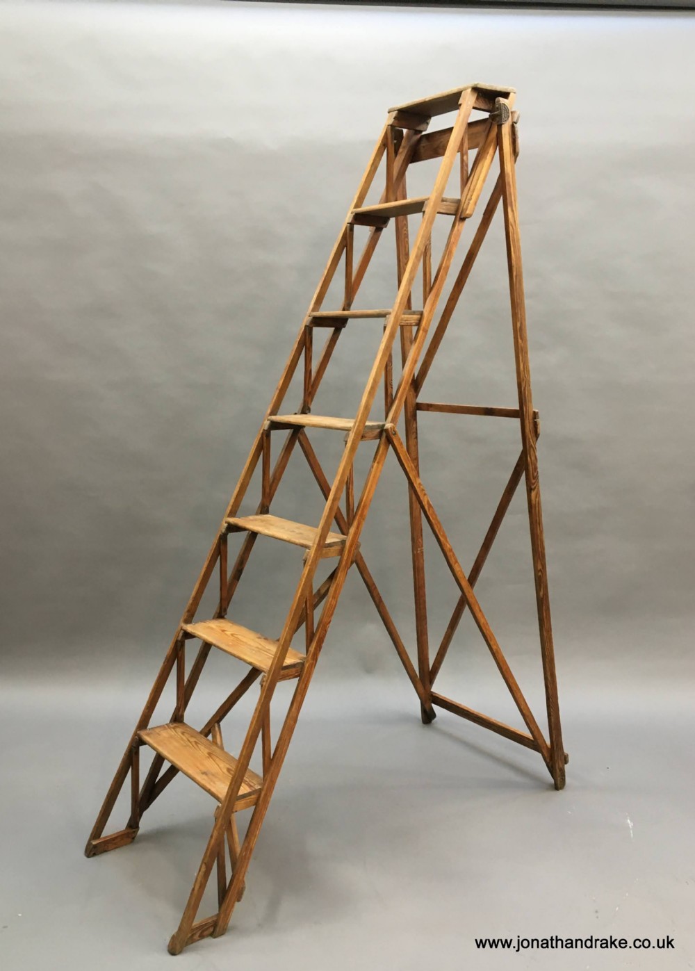Early C20th Hatherley step ladder