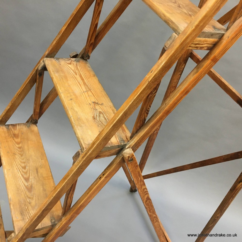 Early C20th Hatherley step ladder View IV