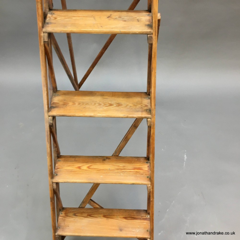 Early C20th Hatherley step ladder View V