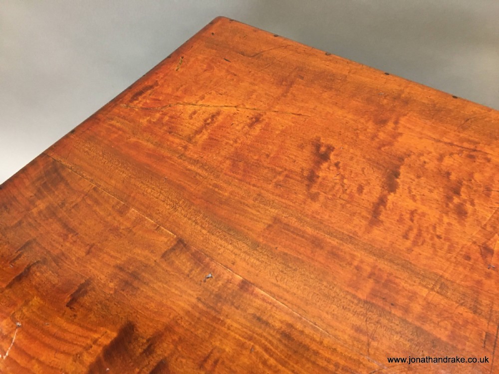 C19th mahogany campaign trunk View XI