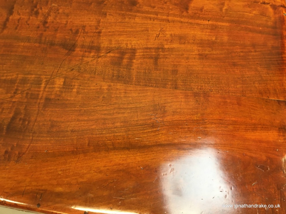 C19th mahogany campaign trunk View XII