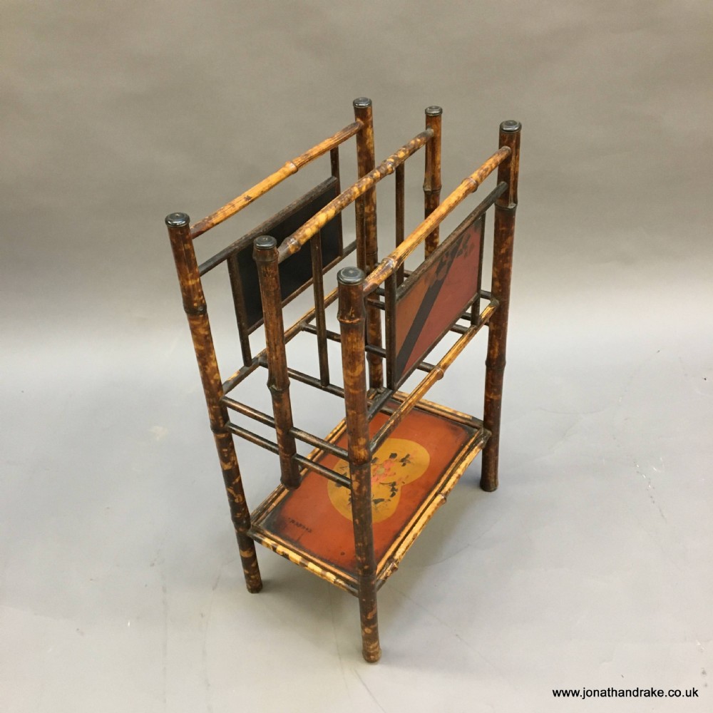 Aesthetic bamboo canterbury magazine rack View III