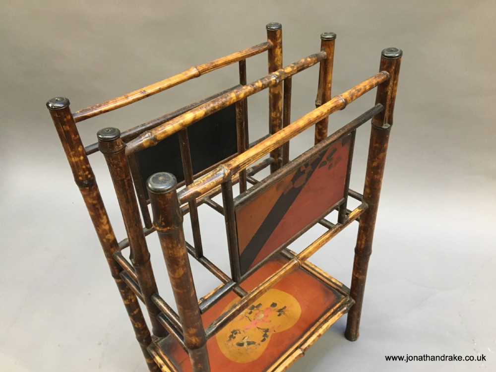 Aesthetic bamboo canterbury magazine rack View V