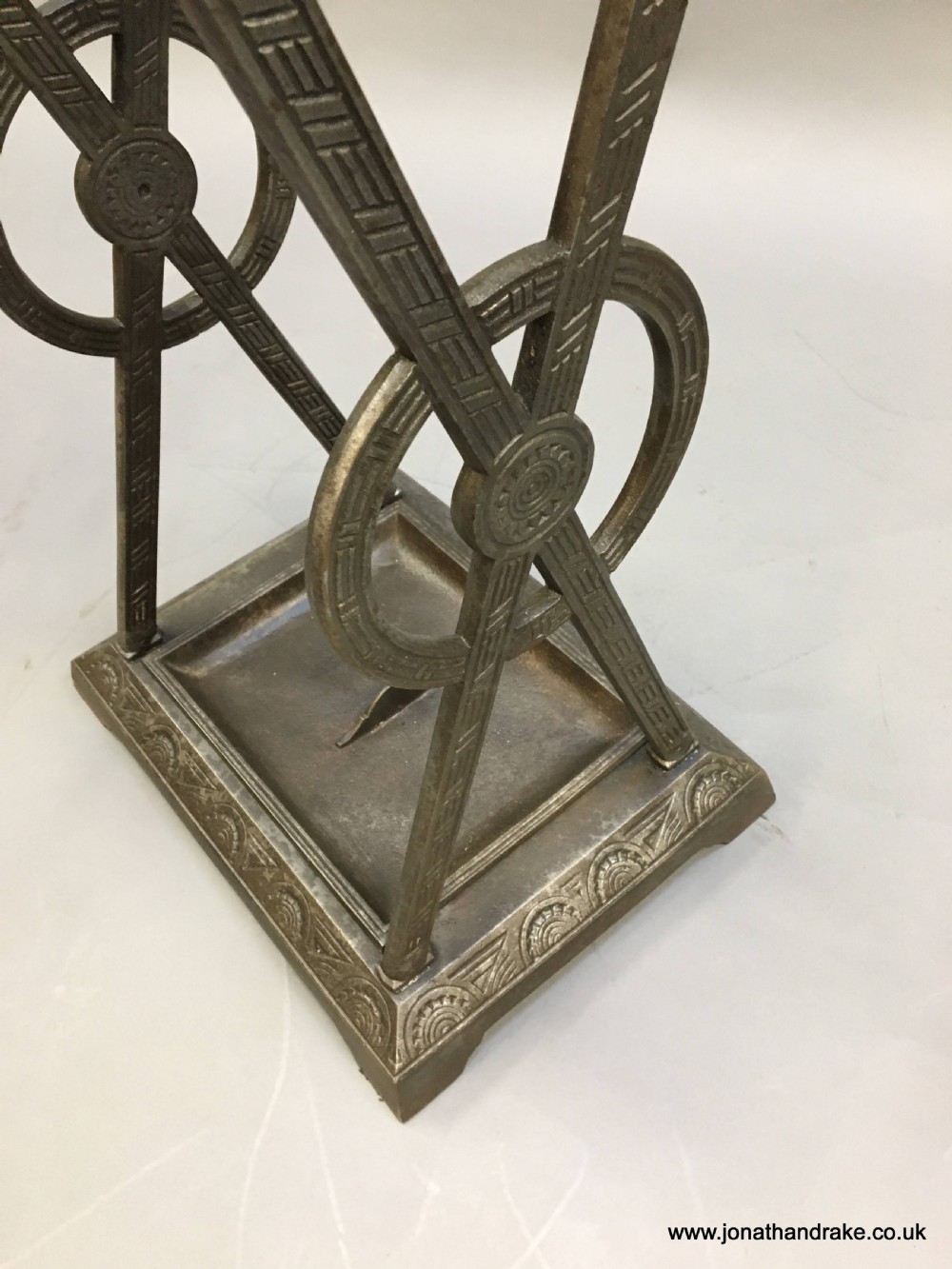 Aesthetic stick stand, manner of Dresser View VIII