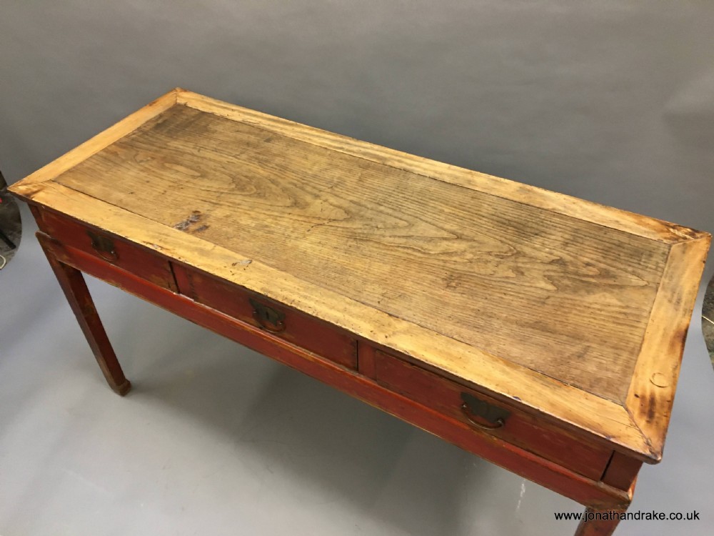 Chinese Antique Side Console Table View II
