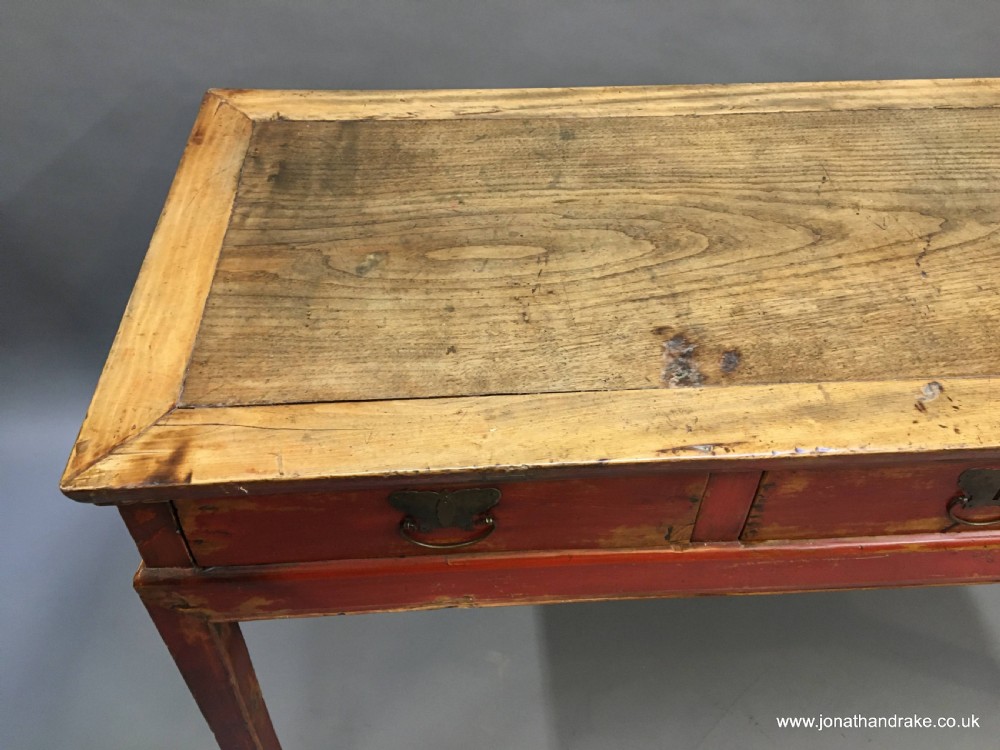 Chinese Antique Side Console Table View VIII