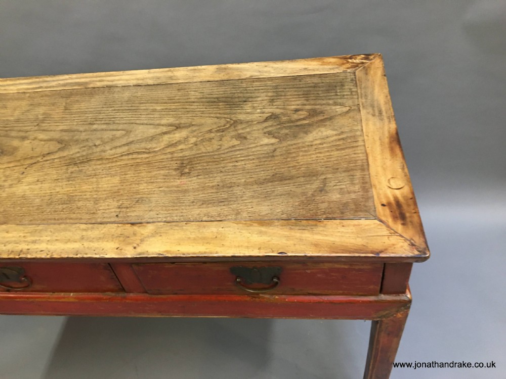 Chinese Antique Side Console Table View IX