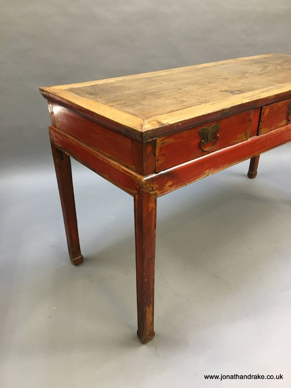 Chinese Antique Side Console Table View X