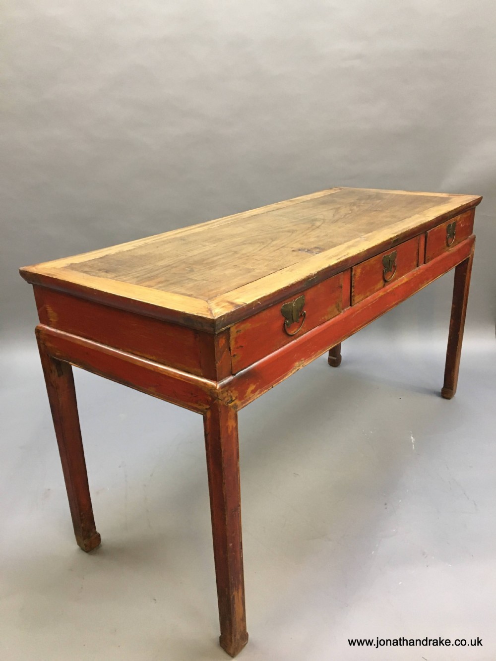 Chinese Antique Side Console Table View XII