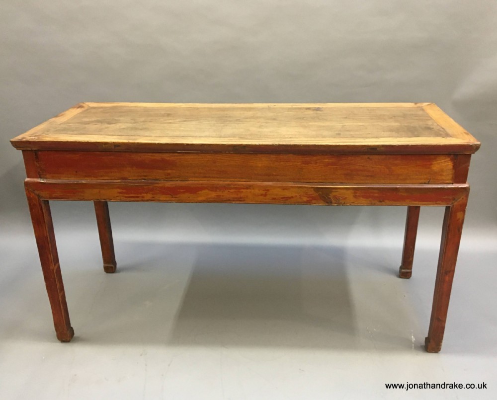Chinese Antique Side Console Table View XIII