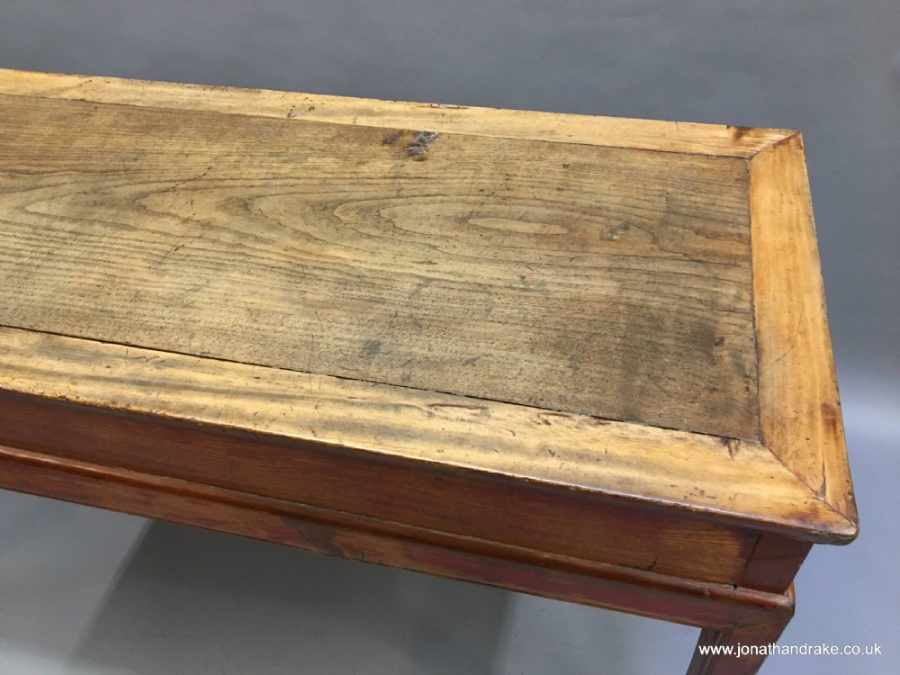 Chinese Antique Side Console Table View XIV