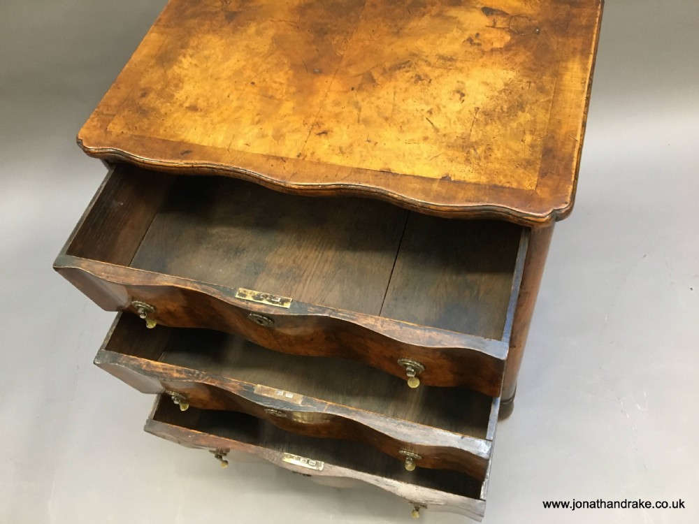 Queen Anne style small chest of drawers View III
