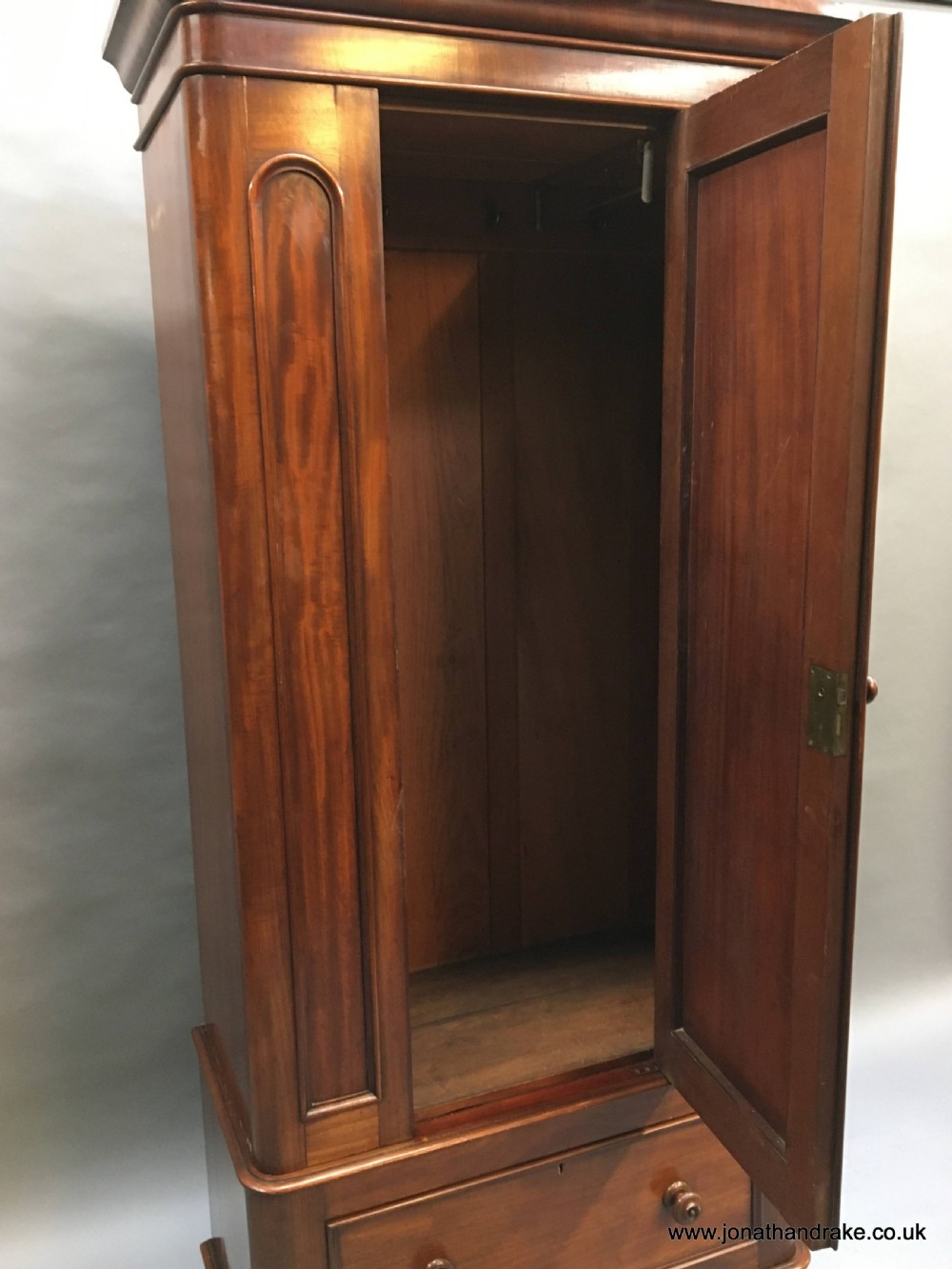Victorian mahogany wardrobe View V