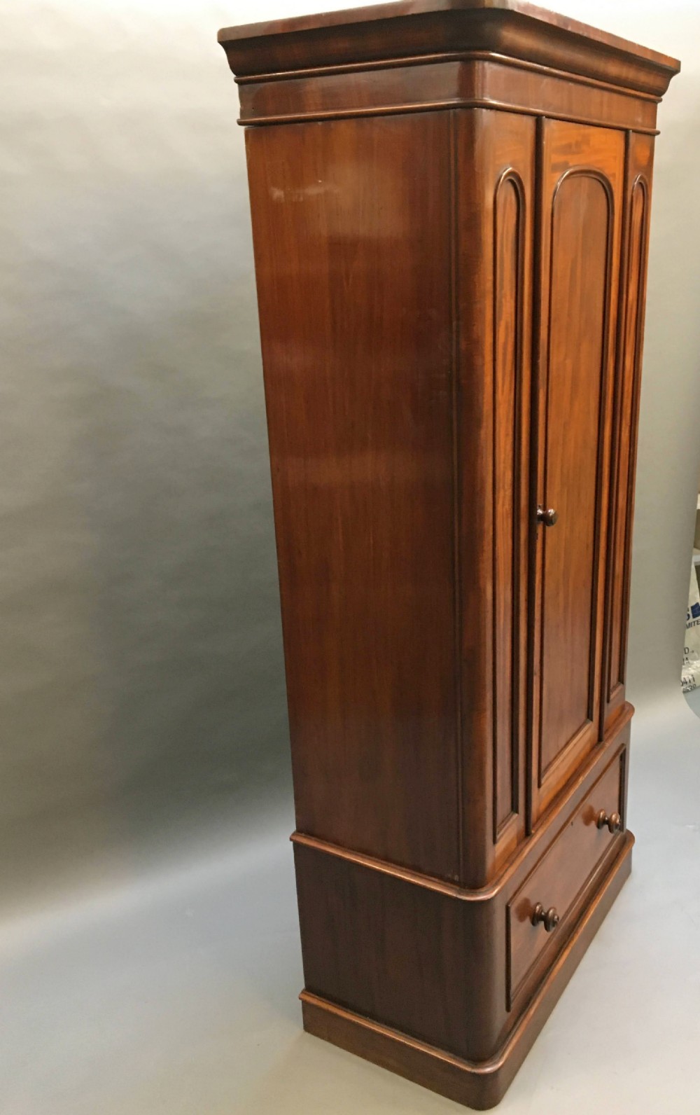 Victorian mahogany wardrobe View VIII