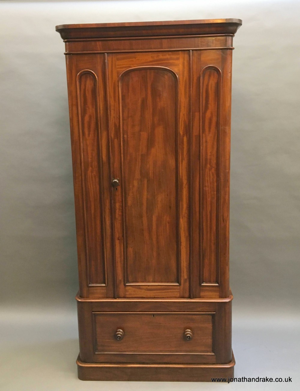 Victorian mahogany wardrobe View IX
