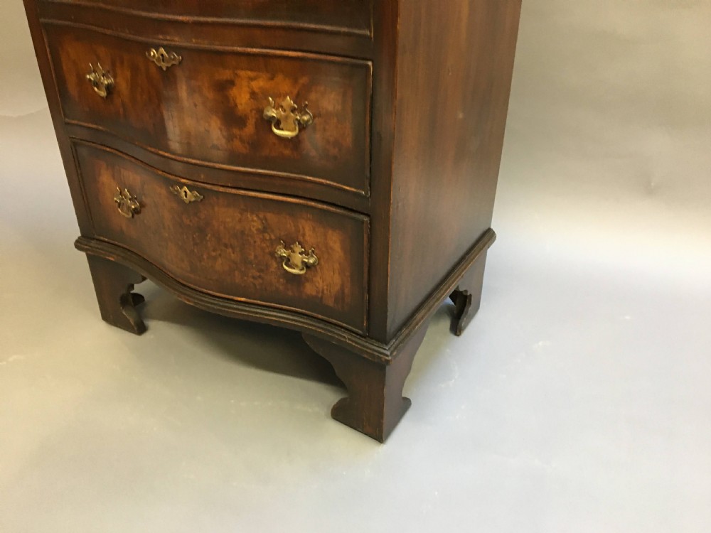 Georgian Revival chest on chest tallboy View III