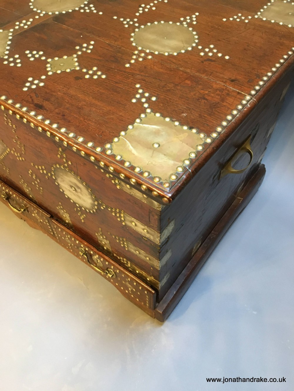 C19th Indian trunk chest View V