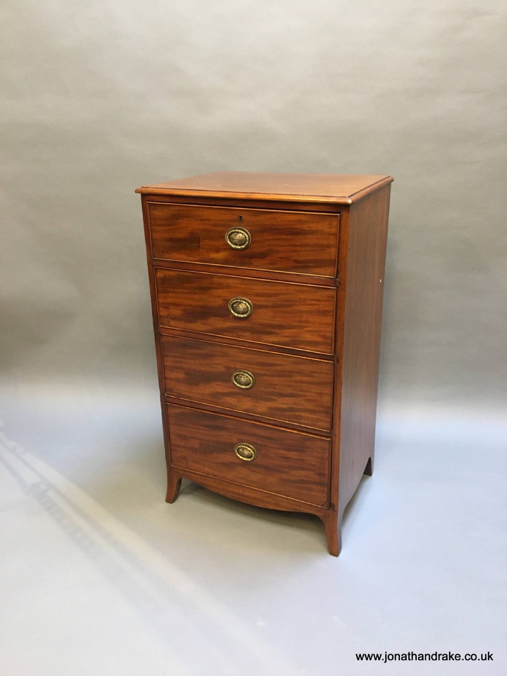 George III pillar chest of drawers View II