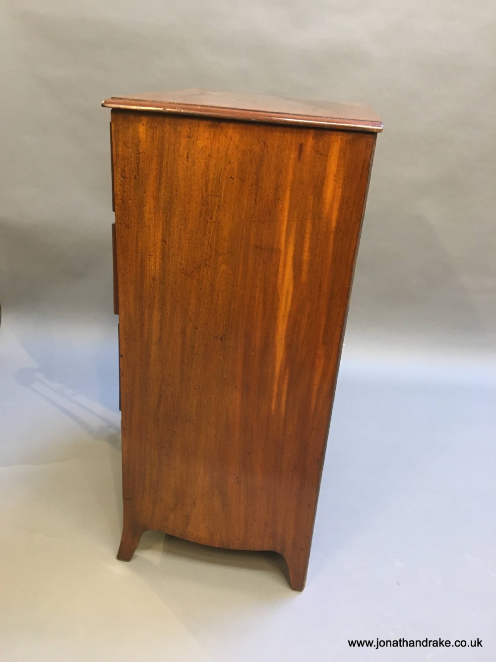 George III pillar chest of drawers View XI