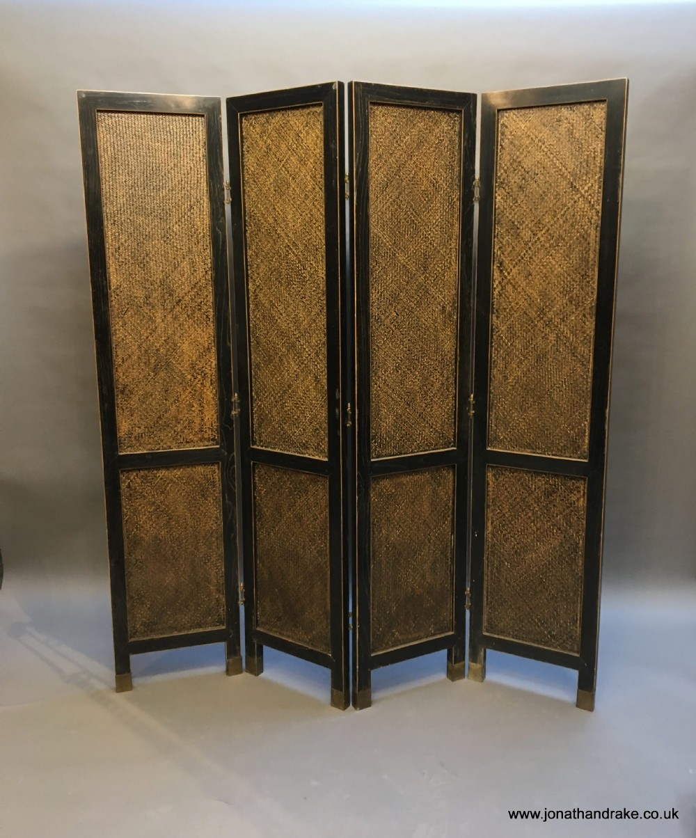 Japanese 4 fold screen