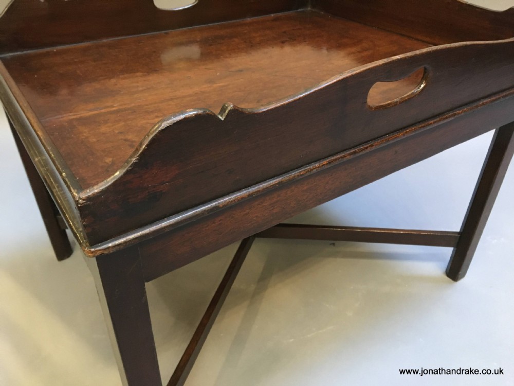 Georgian butlers tray table View III