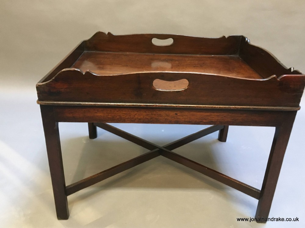 Georgian butlers tray table View IV