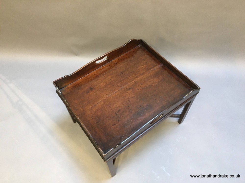 Georgian butlers tray table View VII