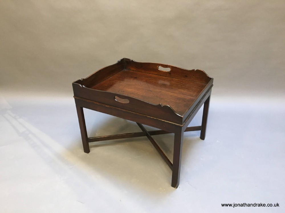 Georgian butlers tray table View VIII