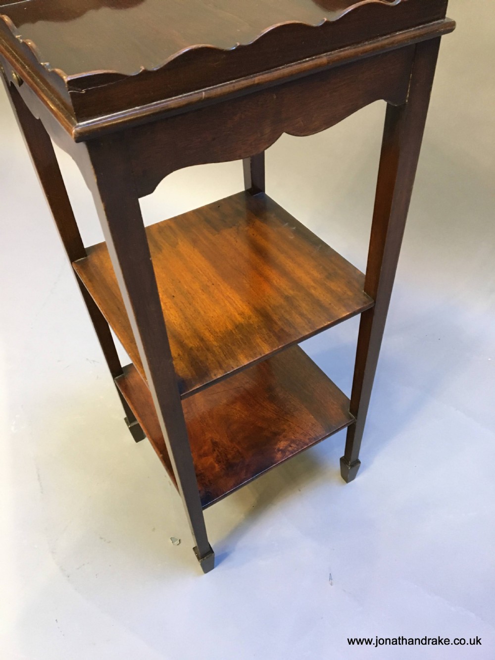 Edwardian mahogany night stand View II