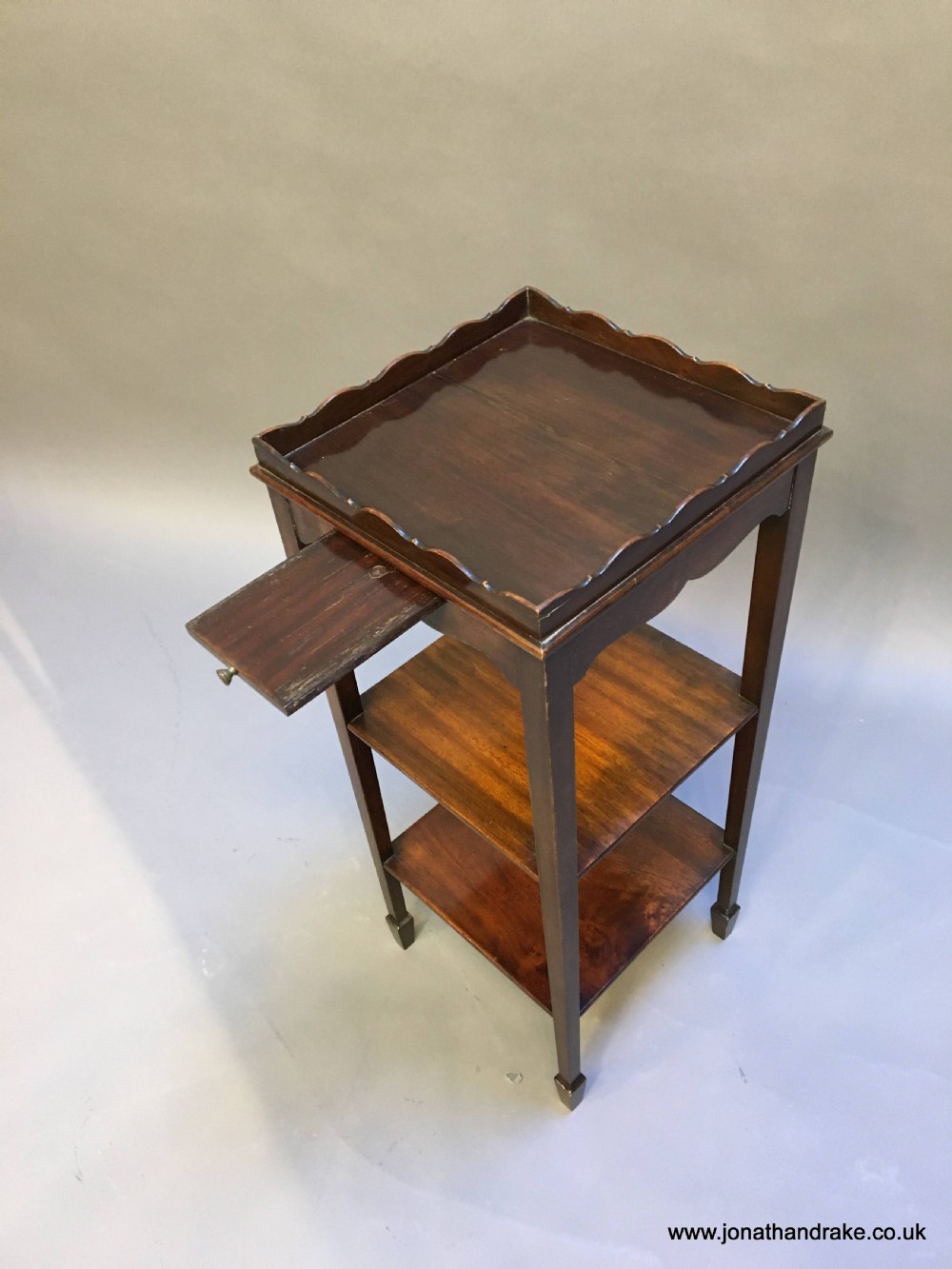 Edwardian mahogany night stand View III