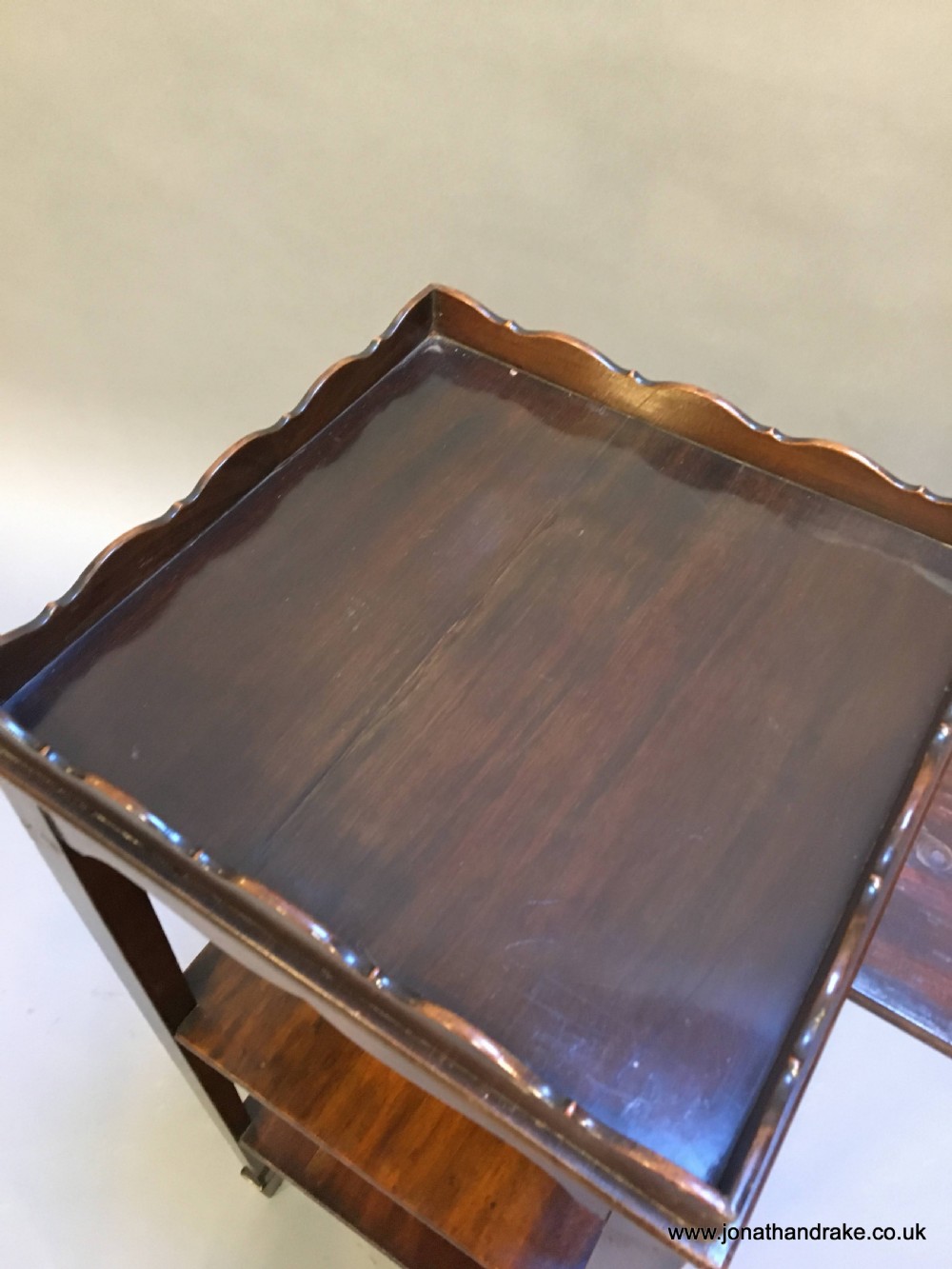 Edwardian mahogany night stand View V