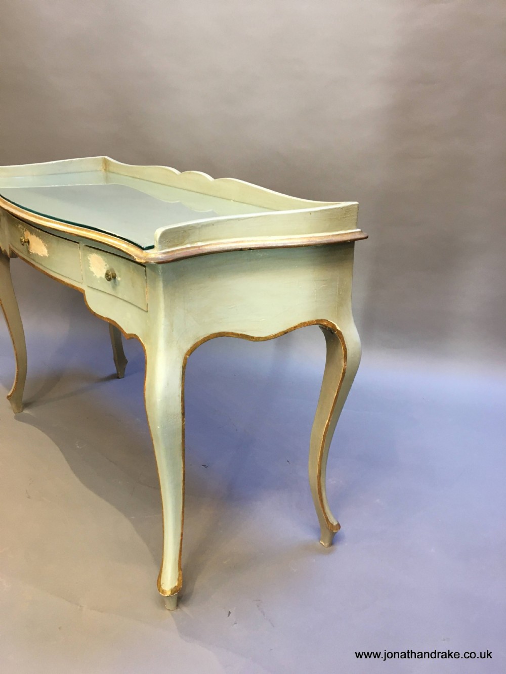 French Painted Dresssing Table View V